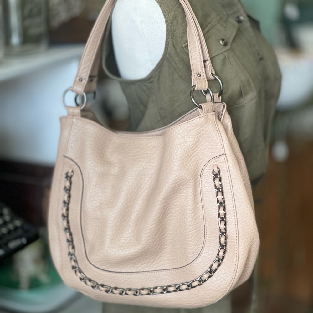 Jessica Simpson Charlie Satchel Shoulder Bag with Braided Detail